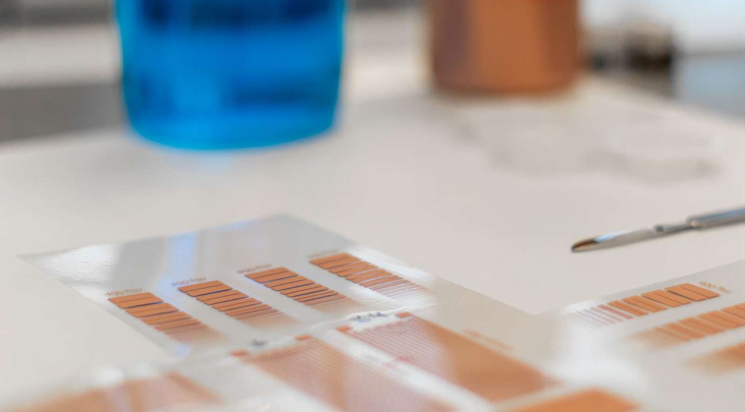 Printed copper electronics